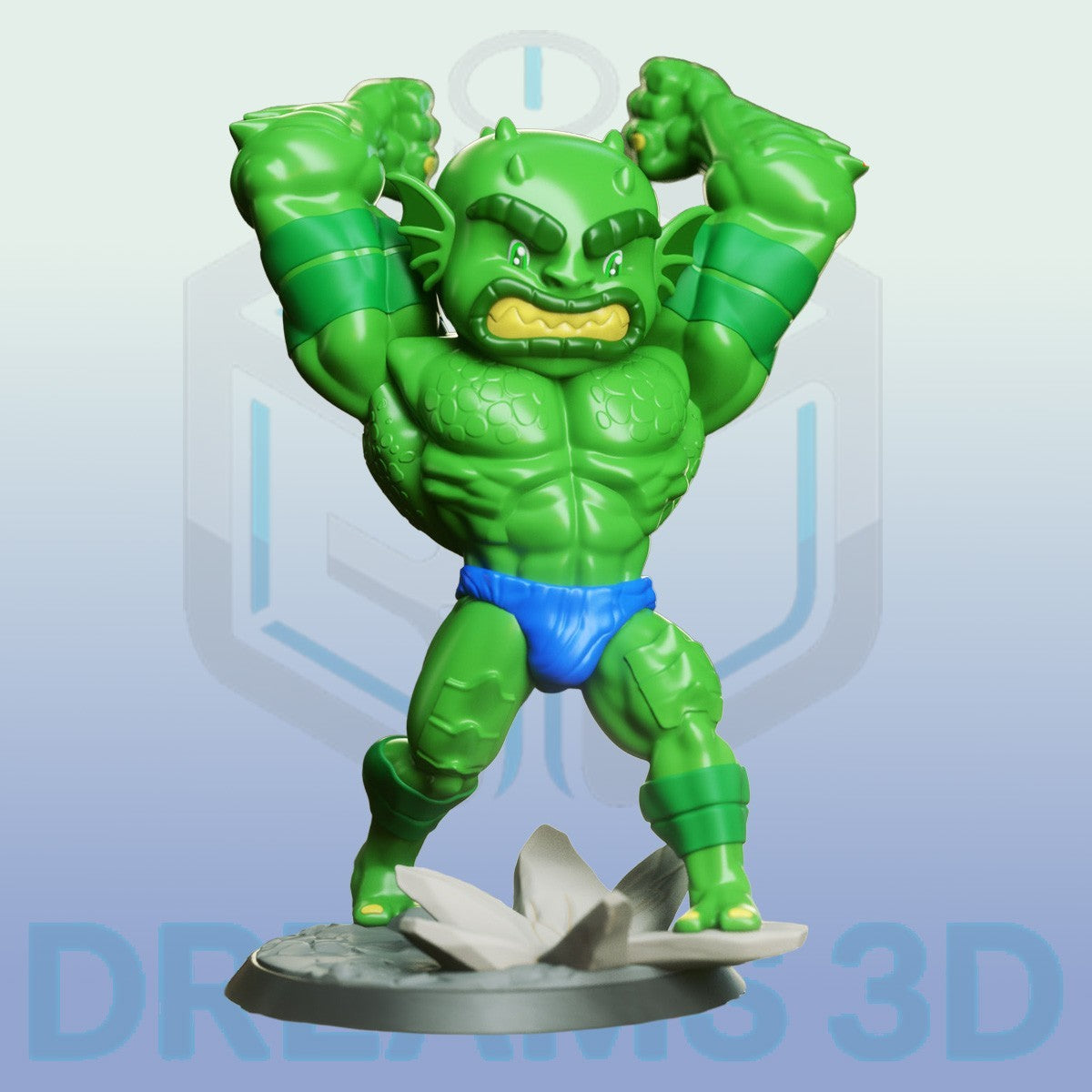 Action Figure Chibi 15cm stampata in 3D – Fan Art da collezione 01