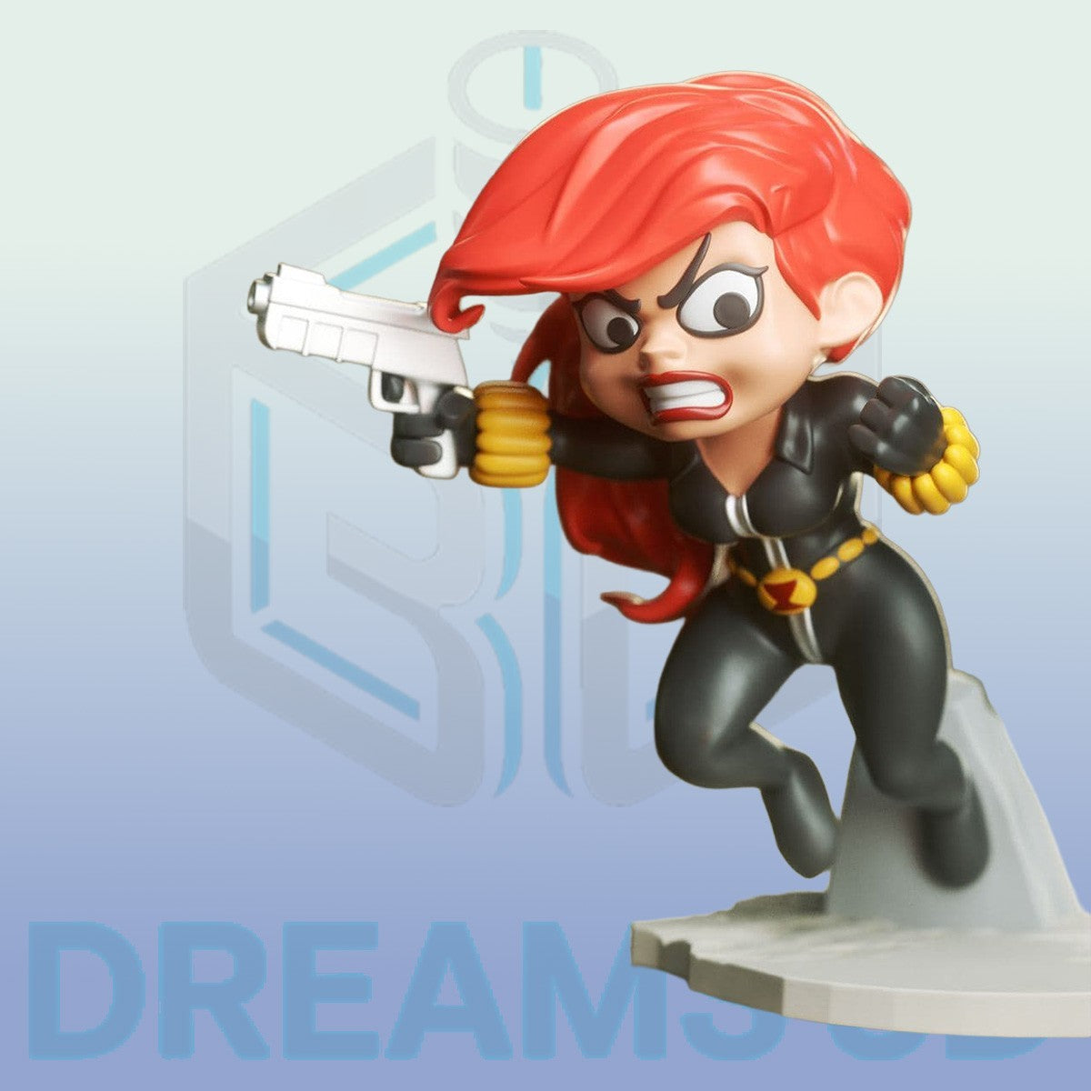 Action Figure Chibi 15cm stampata in 3D – Fan Art da collezione 12