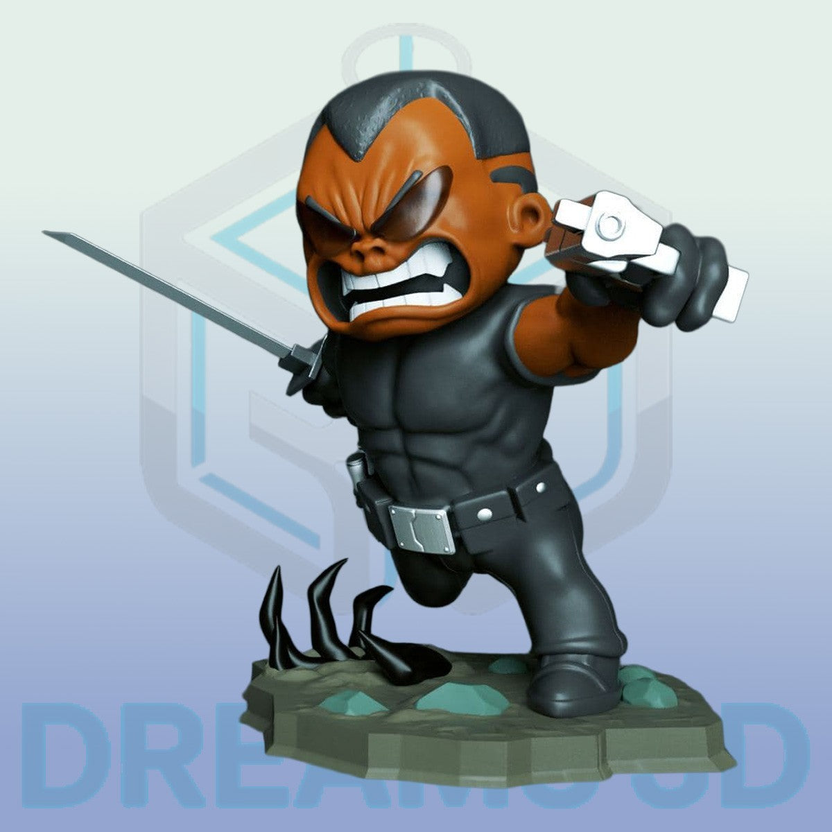 Action Figure Chibi 15cm stampata in 3D – Fan Art da collezione 13