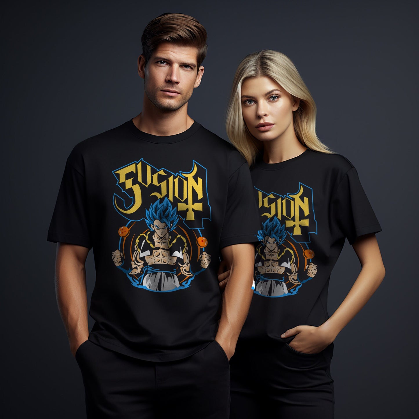 T-Shirt maglietta FanArt Dragonball V413 Anime Manga Videogames Film SerieTV