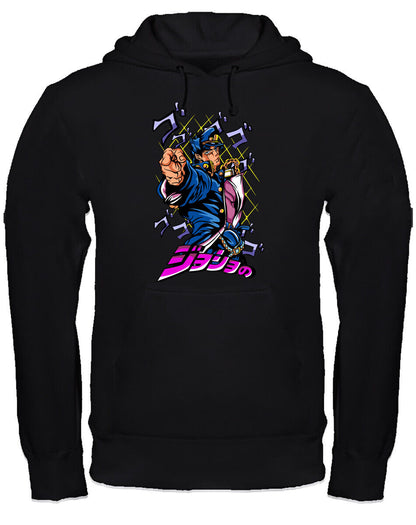Felpa con cappuccio anime manga fan art scegli la tua