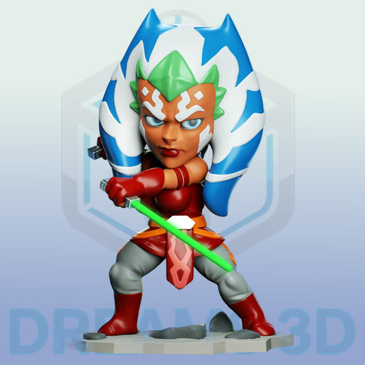 Action Figure Chibi 15cm stampata in 3D – Fan Art da collezione 02