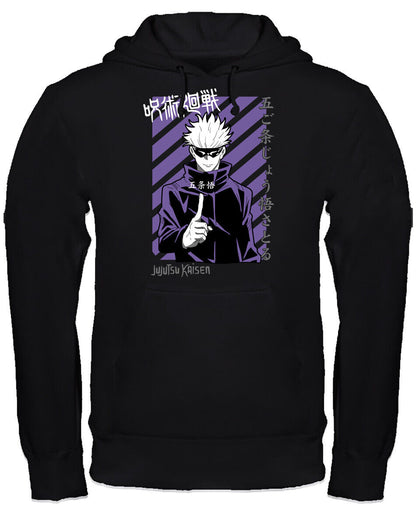 Felpa con cappuccio anime manga fan art scegli la tua