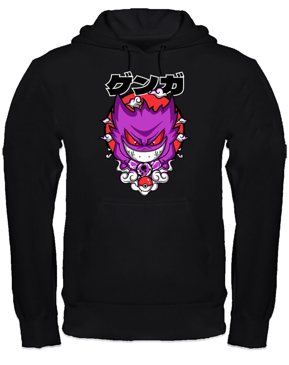 Felpa con cappuccio anime manga fan art scegli la tua