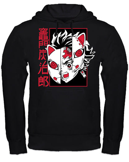 Felpa con cappuccio anime manga Attack On Titan fan art scegli la tua