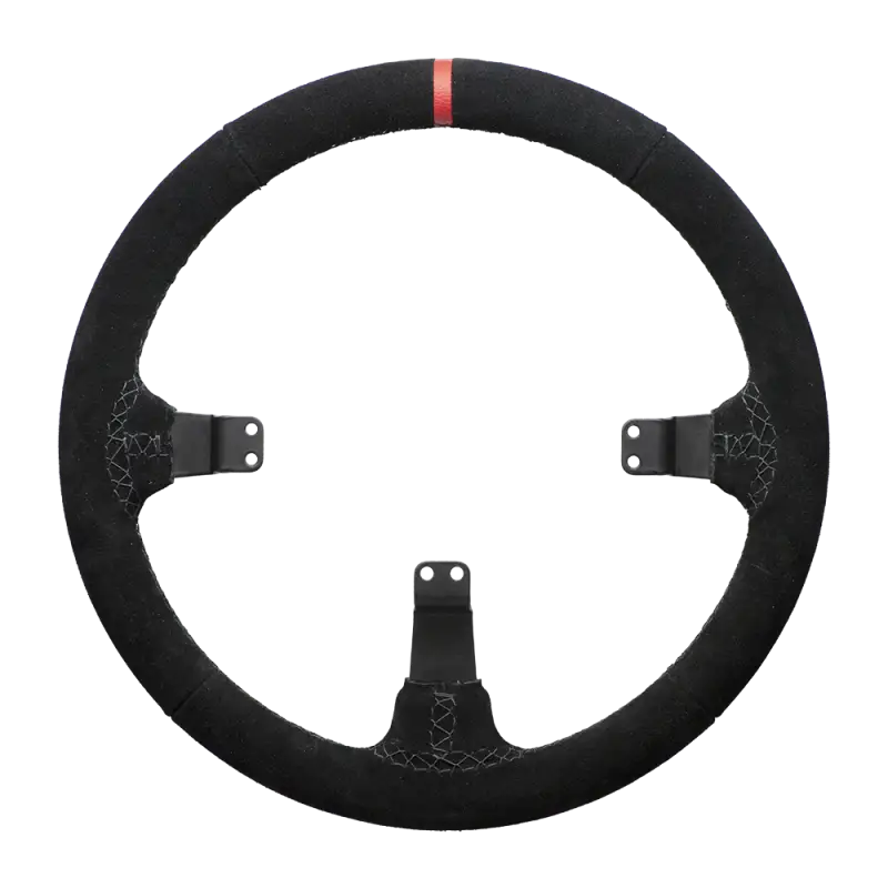 Asetek SimSports Cerchio in pelle scamosciata bombato