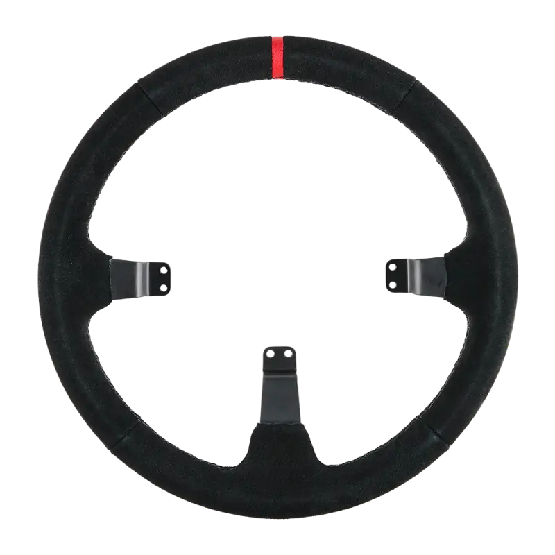 Asetek SimSports Cerchio in pelle scamosciata bombato