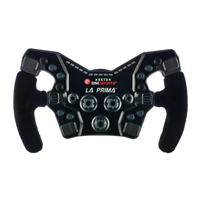 Maniglie del volante Asetek SimSports Formula Regular con pelle scamosciata