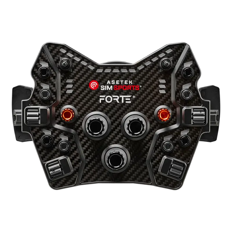 Asetek SimSports Forte GT Button Box (nero, alluminio)