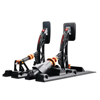 Pedali dell'acceleratore e del freno Asetek SimSports Forte serie S