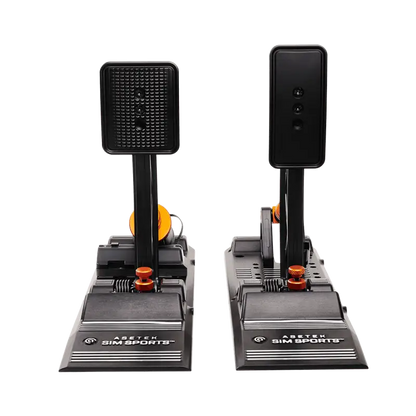 Pedali dell'acceleratore e del freno Asetek SimSports Forte serie S
