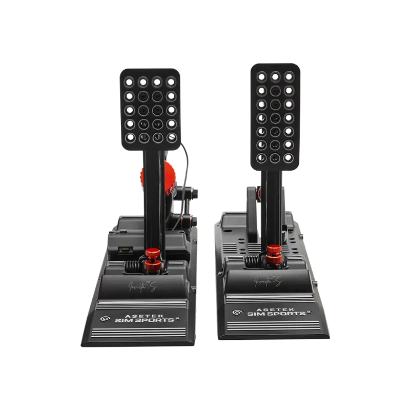 Asetek Simsports Invicta™ Serie S T.H.O.R.P.™ II - Pedali acceleratore e freno