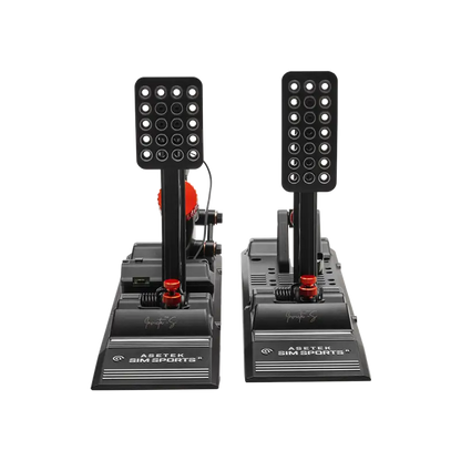 Asetek Simsports Invicta™ Serie S T.H.O.R.P.™ II - Pedali acceleratore e freno