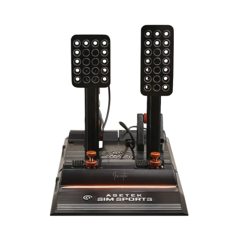 Asetek SimSports Invicta™ Sim Racing Pedali Freno e acceleratore - Sistema idraulico