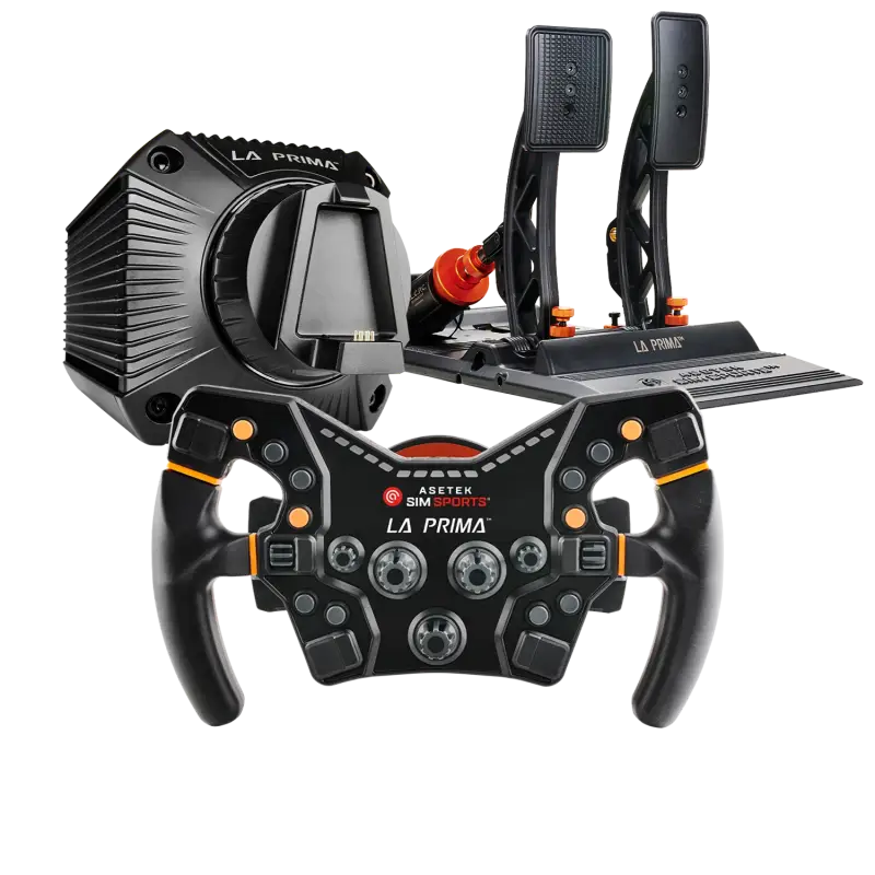 Asetek SimSports La Prima 12 NM Passo diretto - La Prima Formula Bundle