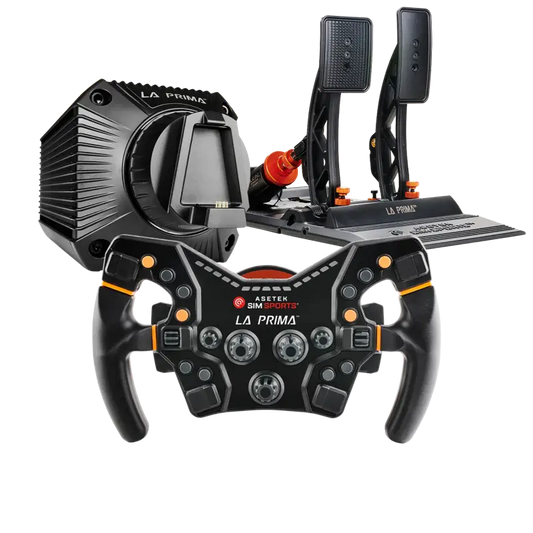 Asetek SimSports La Prima 12 NM Passo diretto - La Prima Formula Bundle