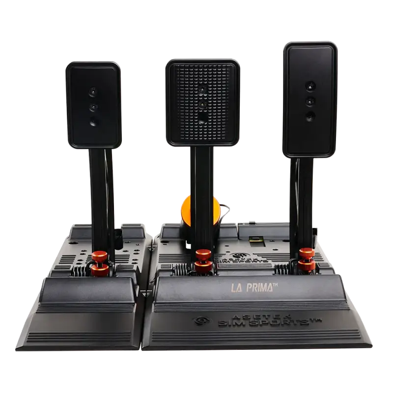 Asetek SimSports La Prima Pedale del freno e del gas + frizione