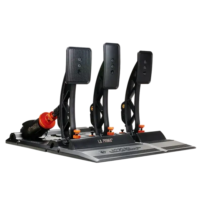 Asetek SimSports La Prima Pedale del freno e del gas + frizione