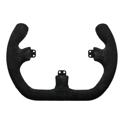 Asetek SimSports Open D Cerchio in pelle scamosciata nera