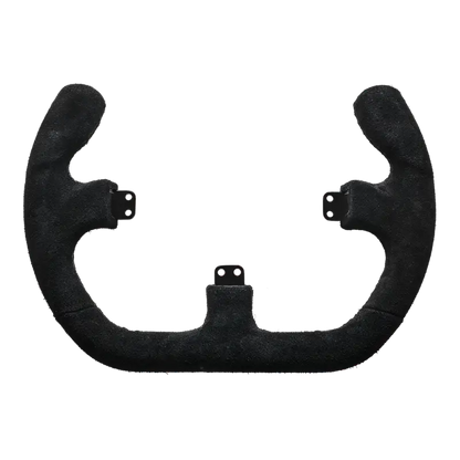 Asetek SimSports Open D Cerchio in pelle scamosciata nera