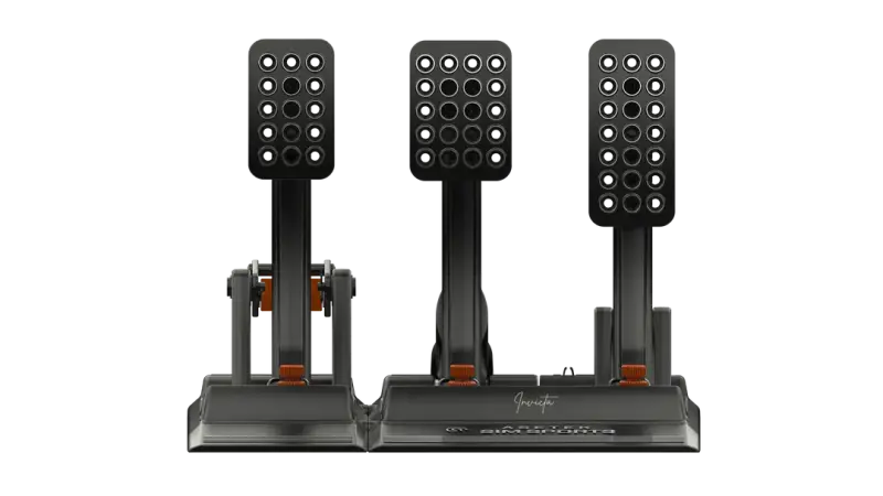 Asetek SimSports® Invicta™ Pedali idraulici - Acceleratore, freno e frizione