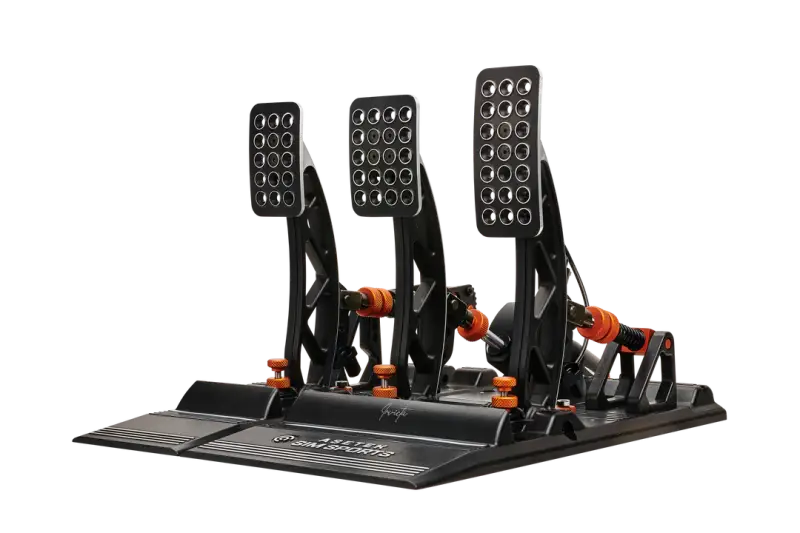 Asetek SimSports® Invicta™ Pedali idraulici - Acceleratore, freno e frizione