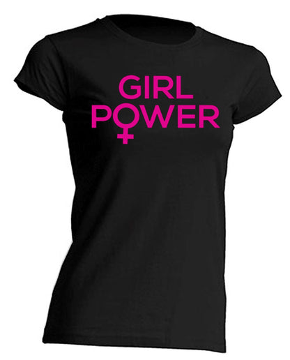 T-Shirt maglietta regalo divertente "Girl Power"
