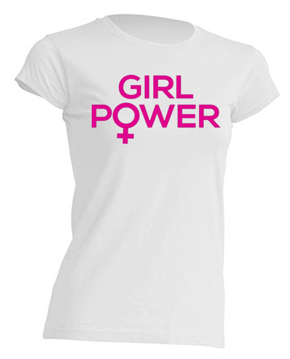 T-Shirt maglietta regalo divertente "Girl Power"
