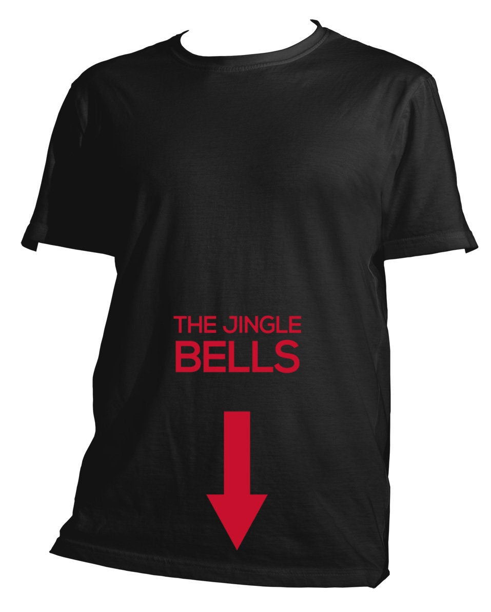 T-Shirt maglietta "The Jingle Bells" regalo divertente