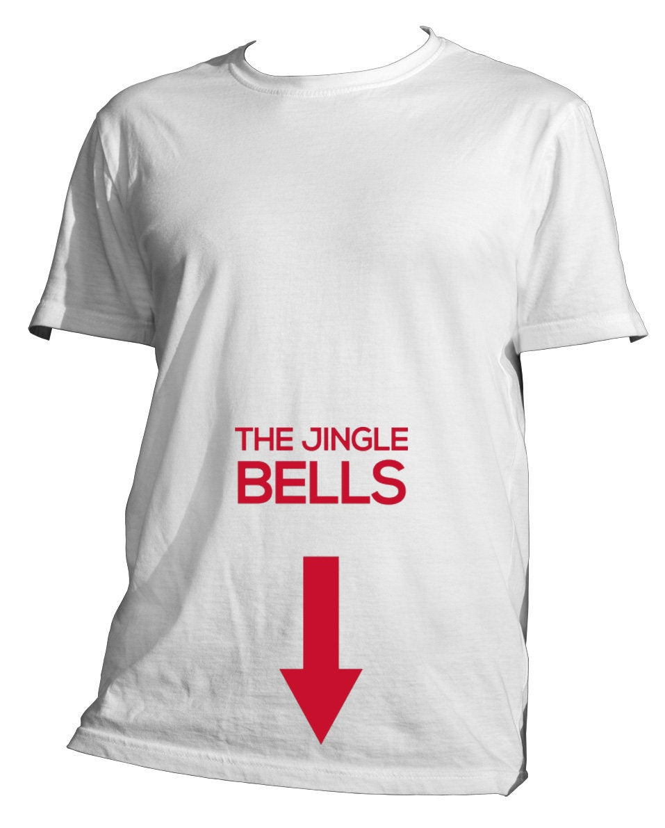 T-Shirt maglietta "The Jingle Bells" regalo divertente