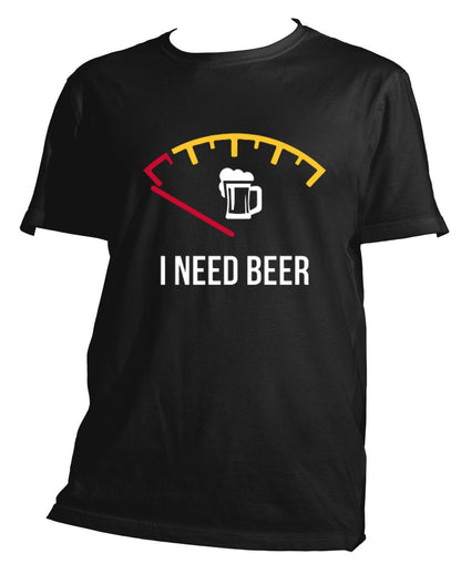 T-Shirt maglietta "Need Beer" regalo divertente