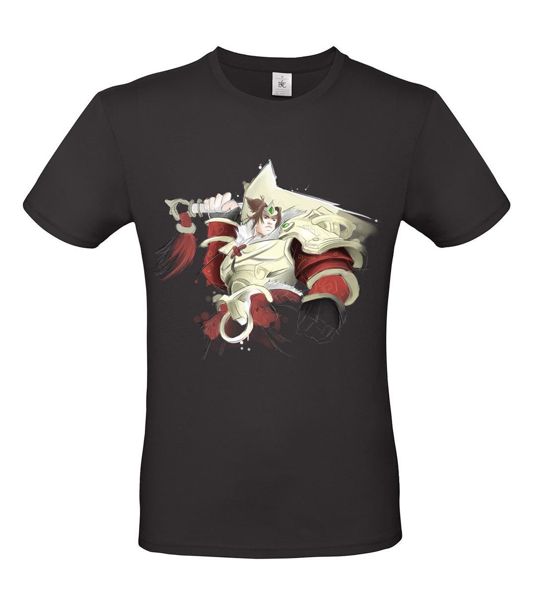T-Shirt fan art Garen League of Legends illustrazione by didibi illustrazioni