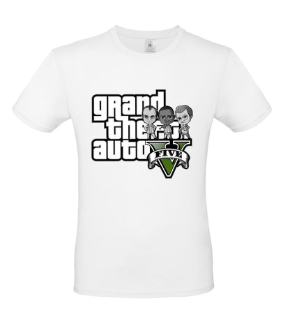 T-Shirt fan art GTA V illustrazione by didibi illustrazioni