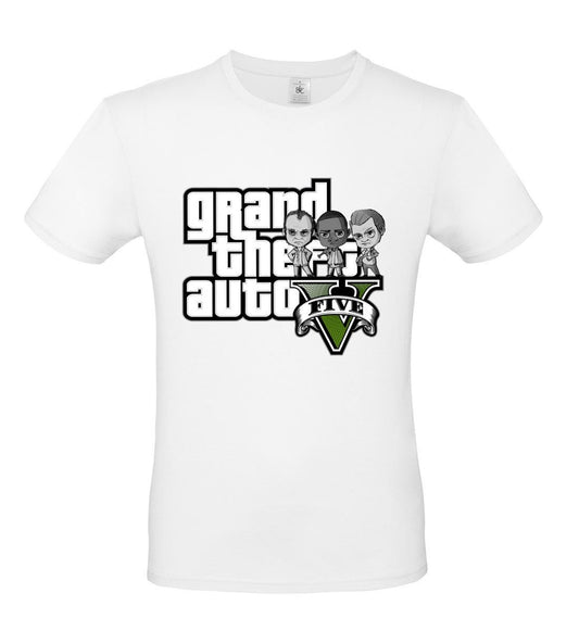 T-Shirt fan art GTA V illustrazione by didibi illustrazioni