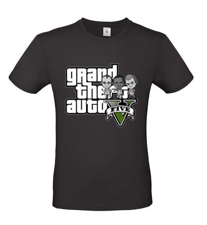 T-Shirt fan art GTA V illustrazione by didibi illustrazioni