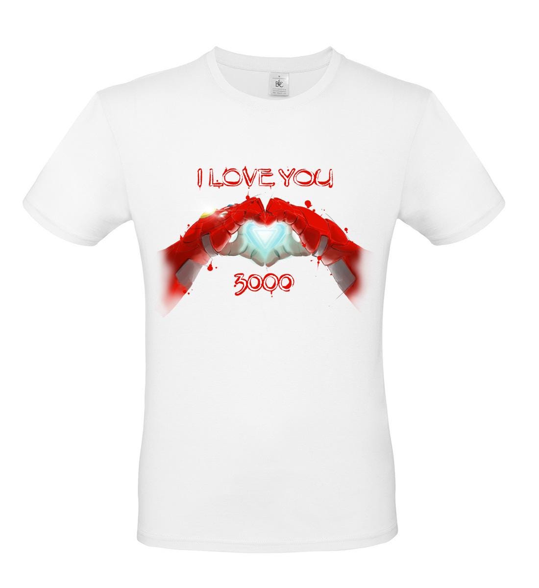 T-Shirt fan art I Love You 3000 illustrazione by didibi illustrazioni