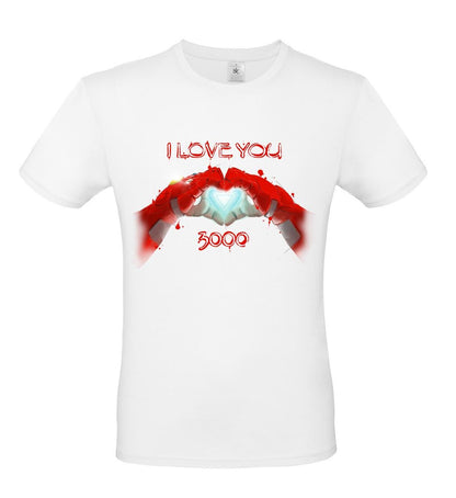 T-Shirt fan art I Love You 3000 illustrazione by didibi illustrazioni