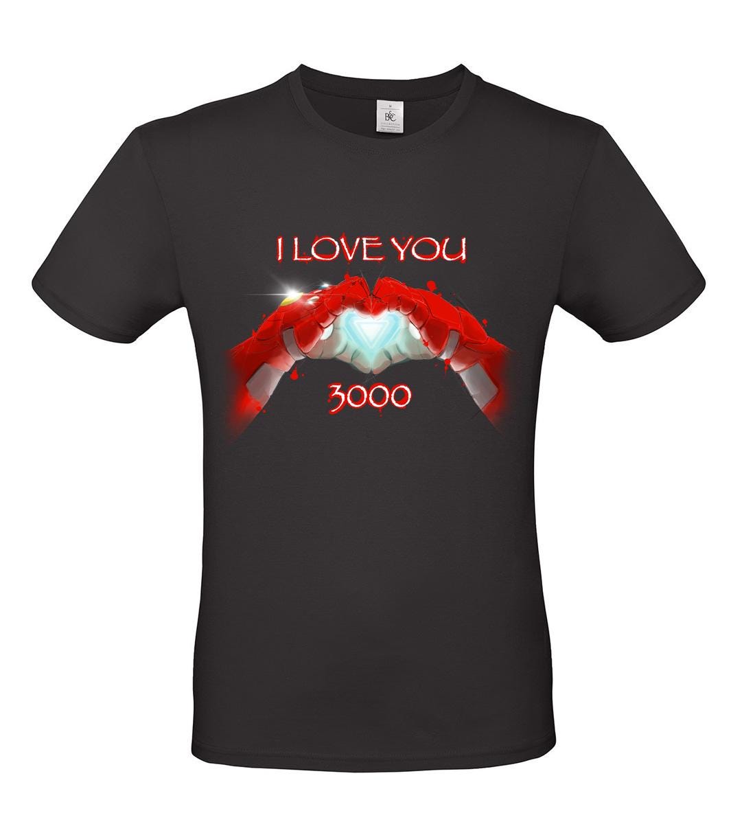 T-Shirt fan art I Love You 3000 illustrazione by didibi illustrazioni