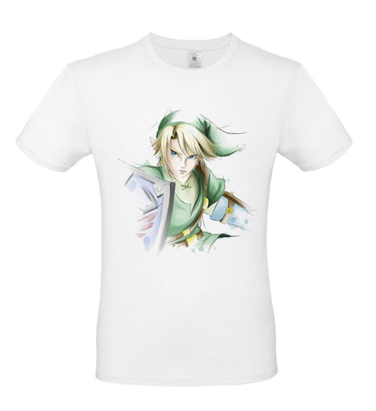 T-Shirt fan art Link Zelda illustrazione by didibi illustrazioni
