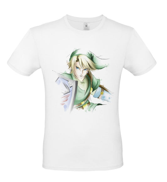 T-Shirt fan art Link Zelda illustrazione by didibi illustrazioni