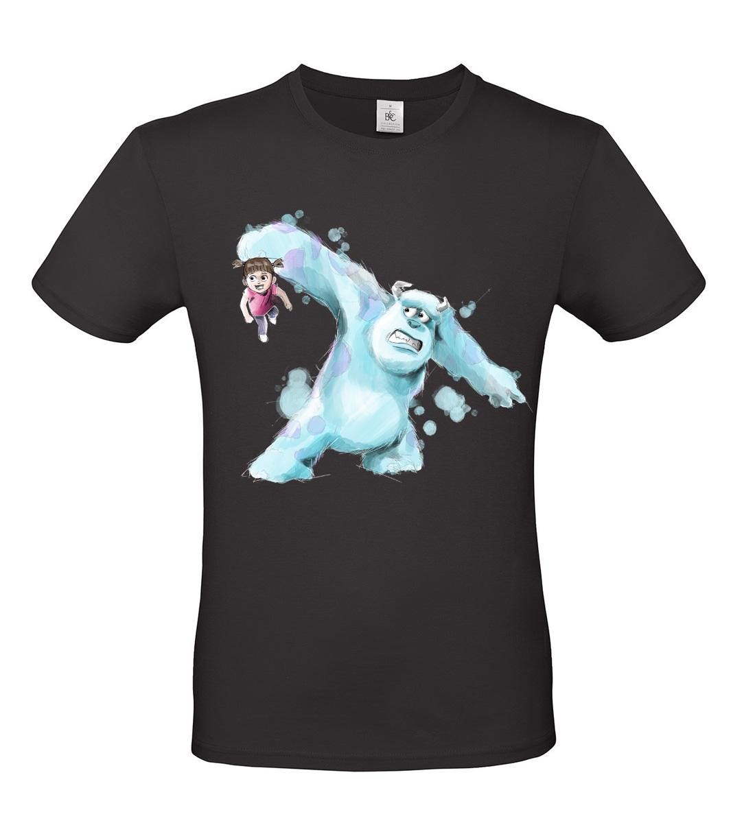 T-Shirt fan art Monster & Co. illustrazione by didibi illustrazioni