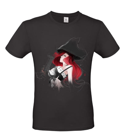 T-Shirt fan art Miss Fortune League of Legend illustrazione by didibi illustrazioni