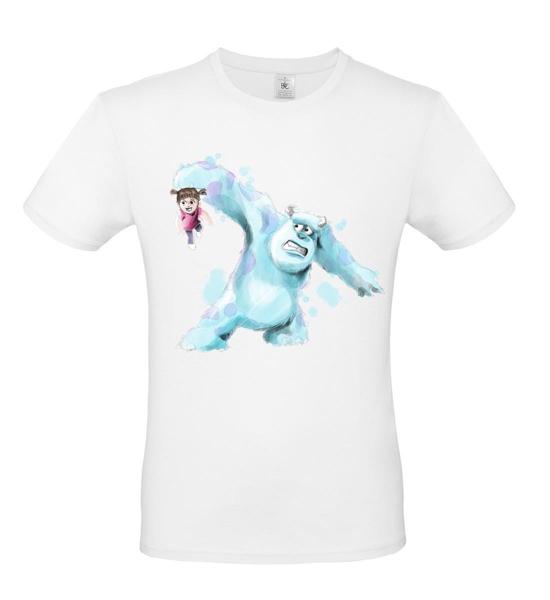 T-Shirt fan art Monster & Co. illustrazione by didibi illustrazioni