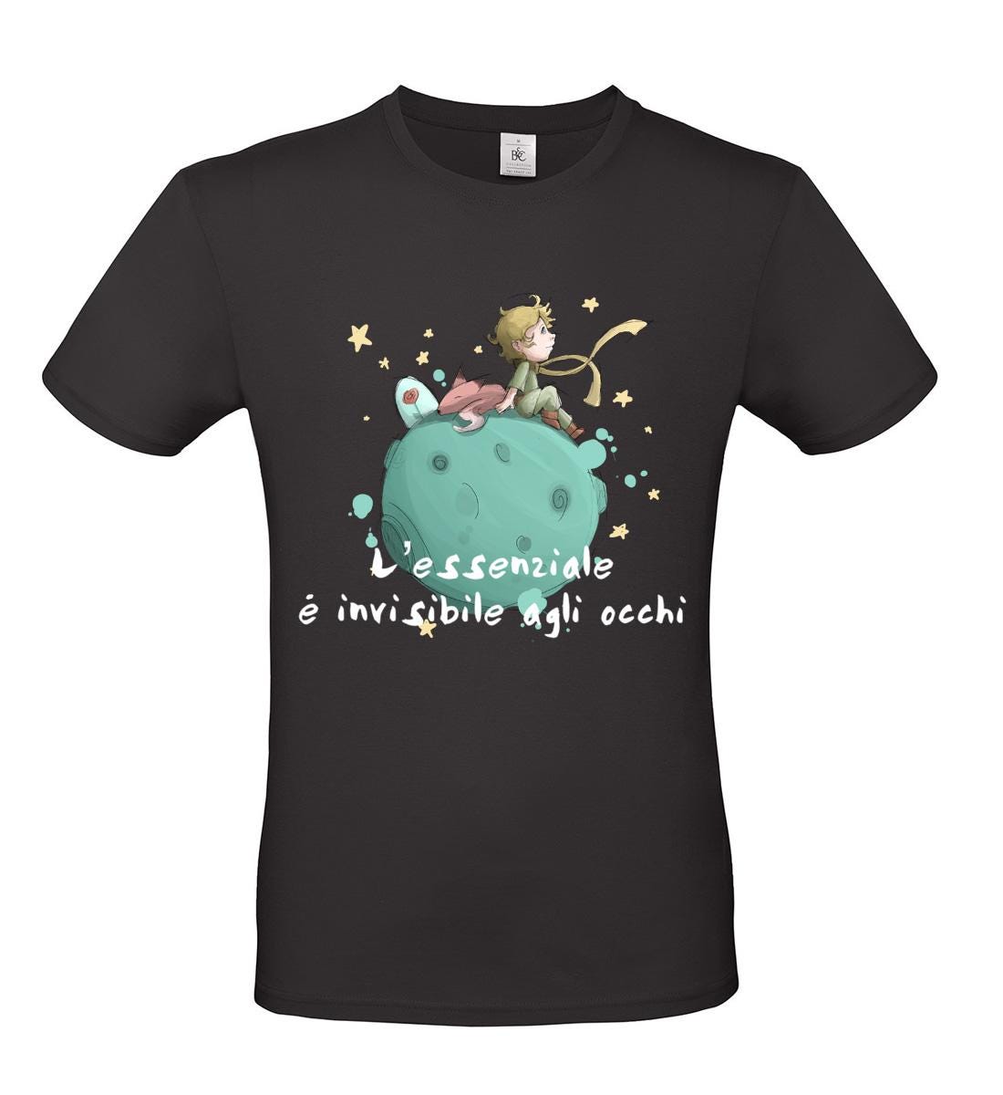 T-Shirt fan art Piccolo Principe Mondo illustrazione by didibi illustrazioni