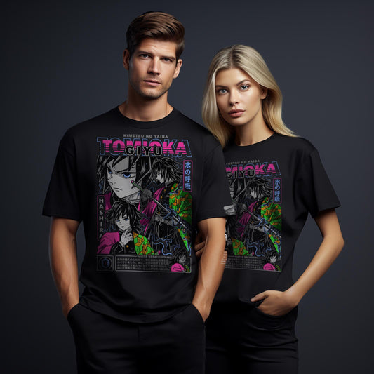 T-Shirt maglietta FanArt Tomioka Manga Videogames Film SerieTV Music