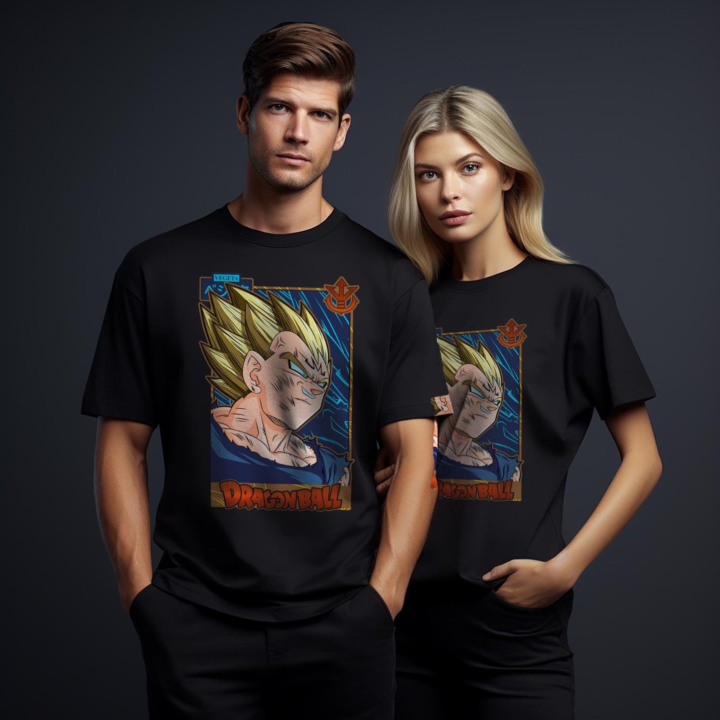 T-Shirt maglietta FanArt VEgeta Ssj Manga Videogames Film SerieTV Music
