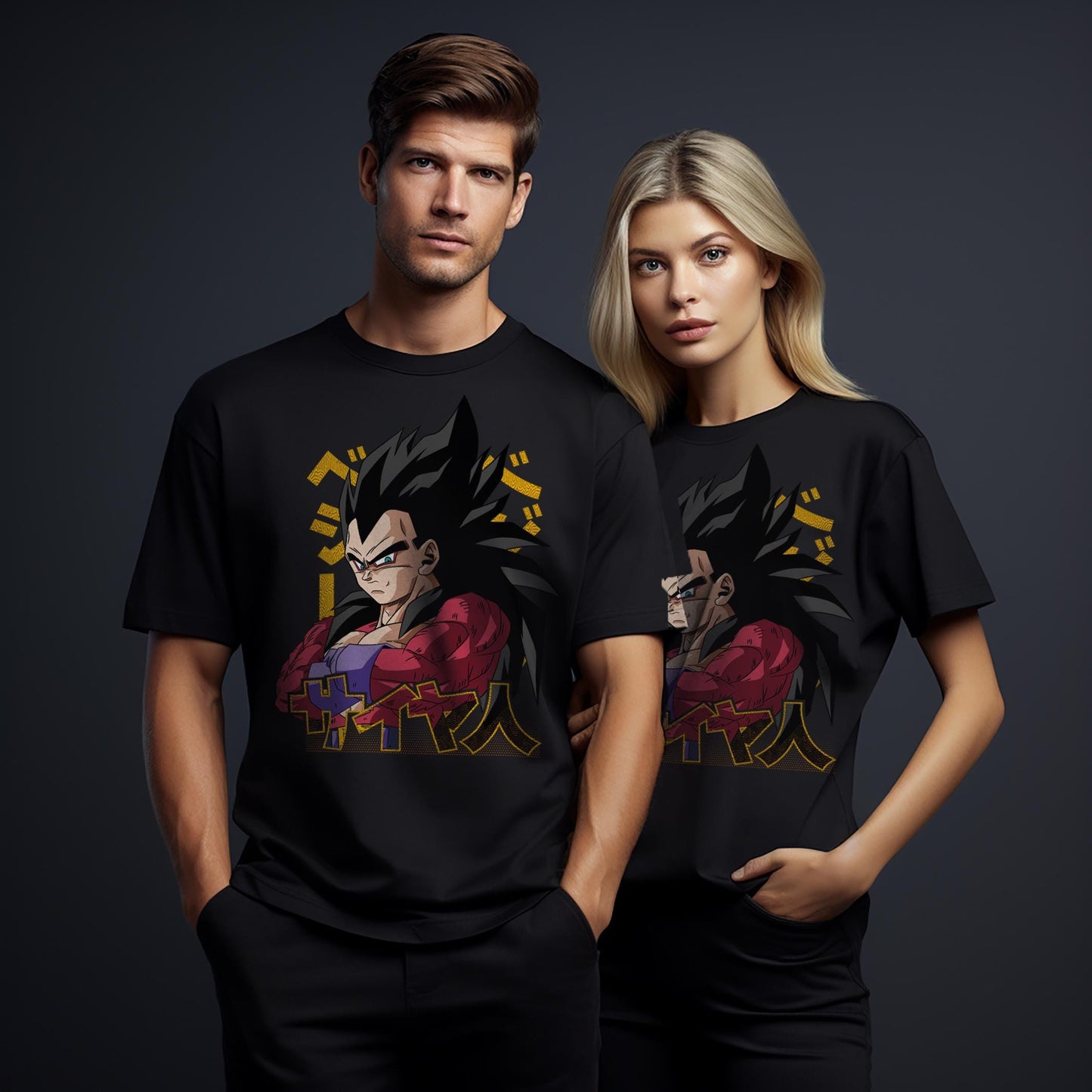 T-Shirt maglietta FanArt Vegeta Ssj4 Manga Videogames Film SerieTV Music