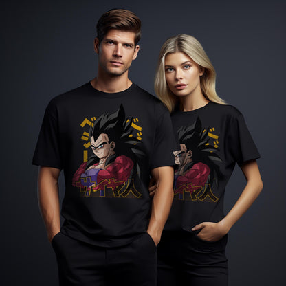 T-Shirt maglietta FanArt Vegeta Ssj4 Manga Videogames Film SerieTV Music